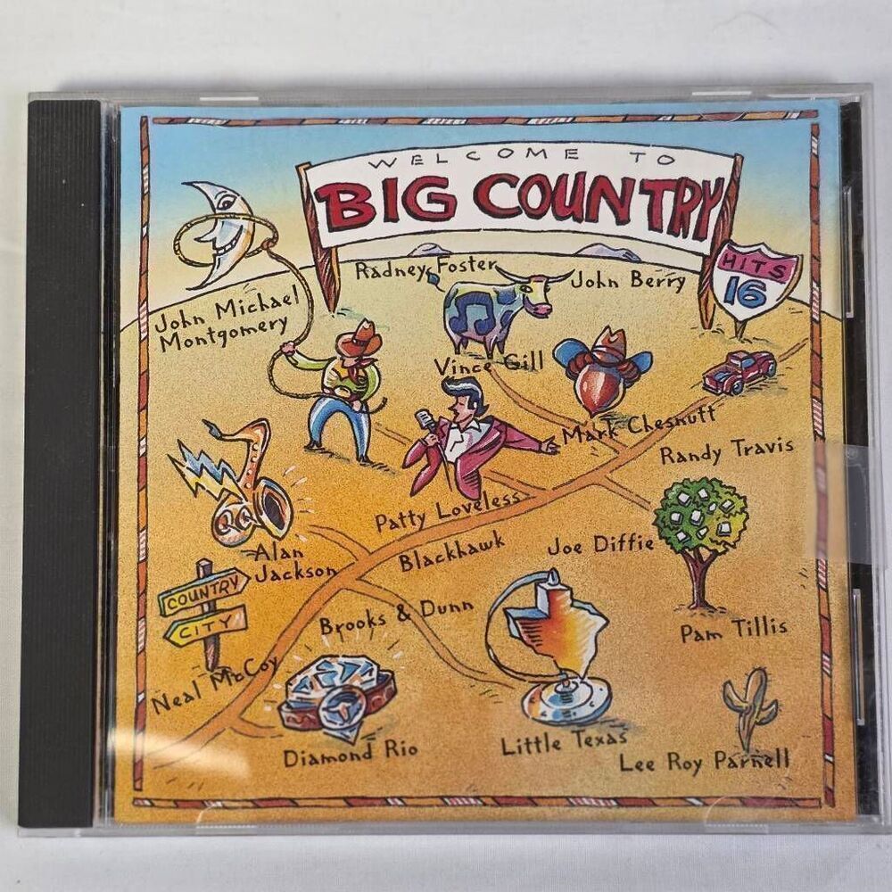 Welcome to Big Country Hits 16 CD Pre-owned